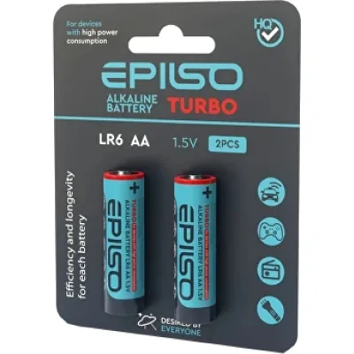 Батарейка AA LR6 Epilso Turbo блистер 2шт