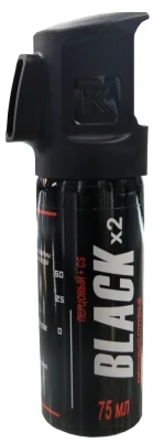 Баллон газовый "Black" 75мл с дополнительной защитой