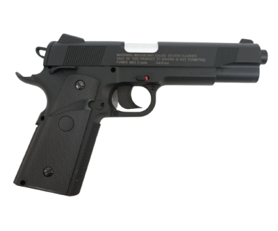 Pnevmaticheskij pistolet Stalker SC1911P k.6mm, plastik, chernyj